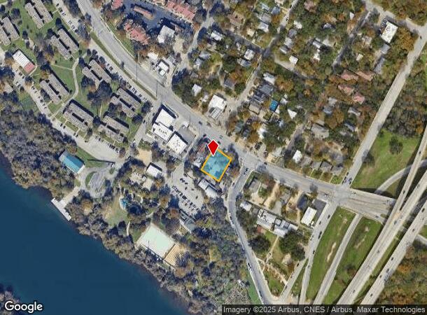  2313 Lake Austin Blvd, Austin, TX Parcel Map