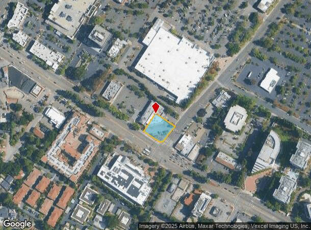 2500 W El Camino Real, Mountain View, CA Parcel Map