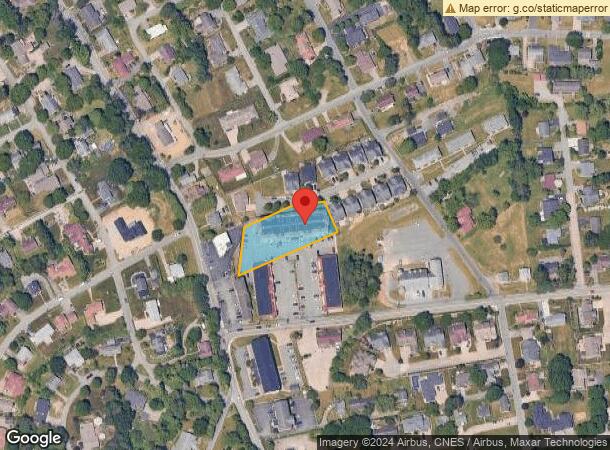  507 Burroughs St, Morgantown, WV Parcel Map