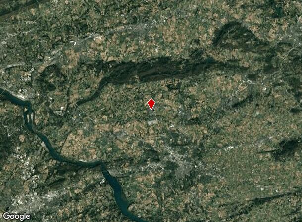  13 E High St, Manheim, PA Parcel Map