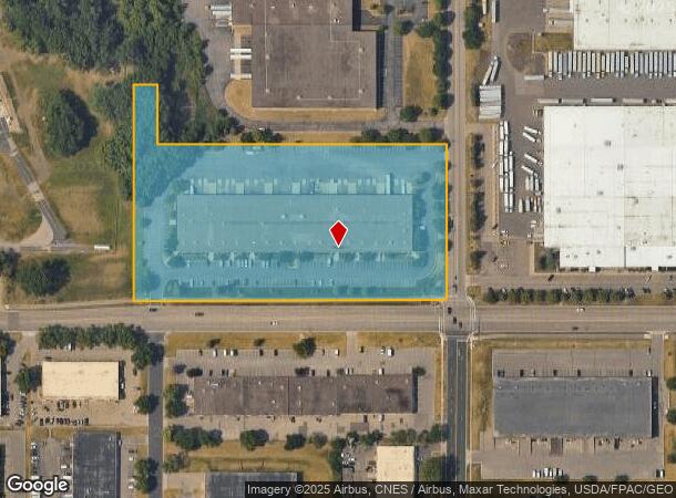  1192 Cliff Rd E, Burnsville, MN Parcel Map