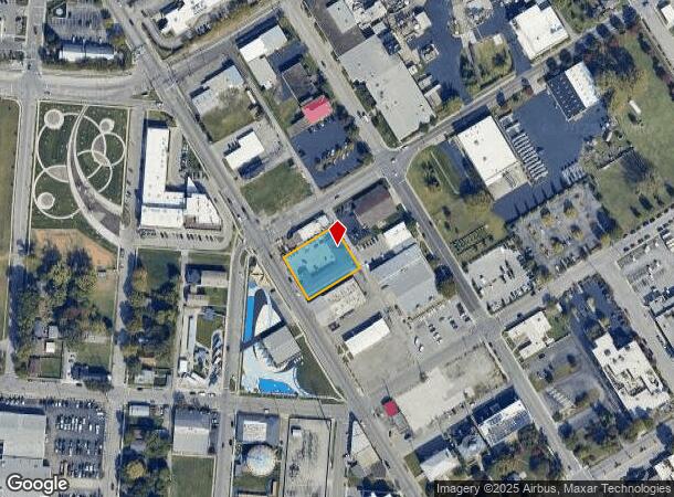  734 Spring St, Jeffersonville, IN Parcel Map