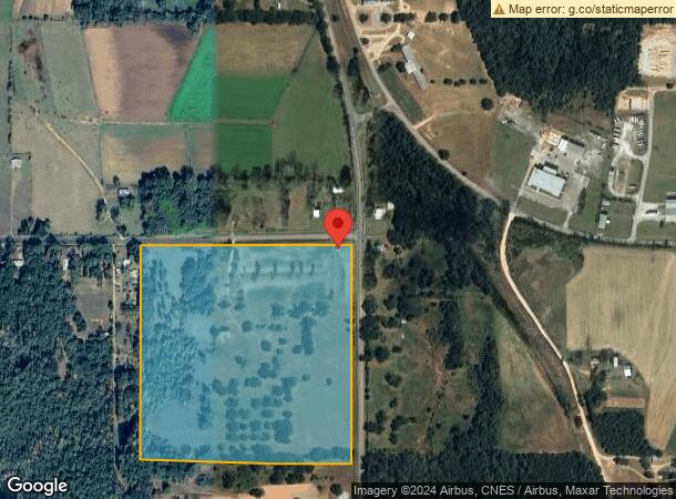  8025 Russell Rd, Citronelle, AL Parcel Map