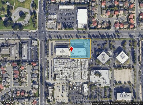  11100 Warner Ave, Fountain Valley, CA Parcel Map