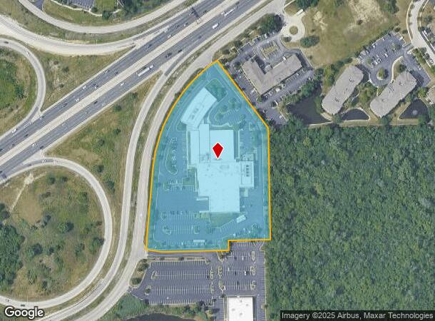  800 S Frontage Rd, Woodridge, IL Parcel Map