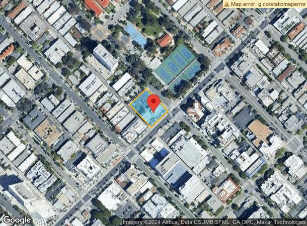  631 Wilshire Blvd, Santa Monica, CA Parcel Map