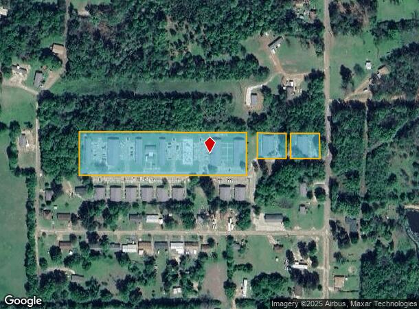  607 S Pecan, Hughes Springs, TX Parcel Map