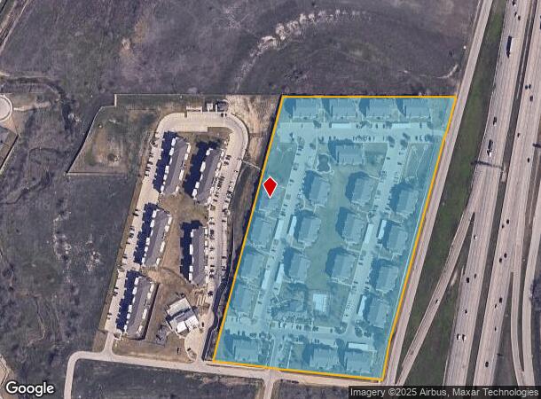  1200 Scenic Vista Dr, Fort Worth, TX Parcel Map