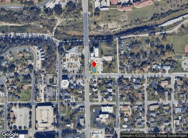 109 W 2Nd St, Georgetown, TX Parcel Map