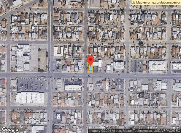  3701 Montana Ave, El Paso, TX Parcel Map