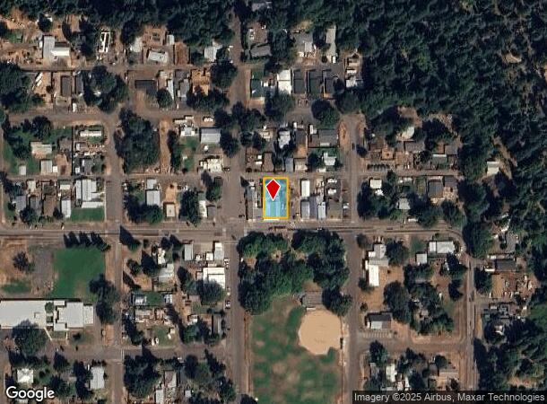 415 Broad St, Butte Falls, OR Parcel Map