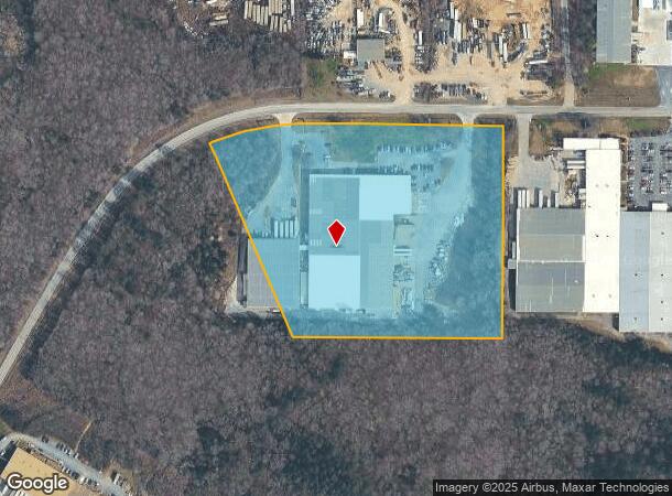 300 Cross Plains Blvd Se, Dalton, GA Parcel Map