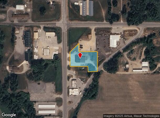  4842 S Maple Island Rd, Fremont, MI Parcel Map