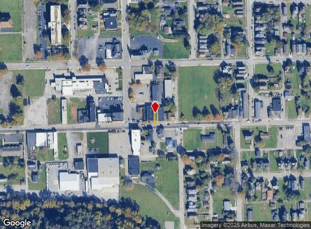  213 E Long Ave, New Castle, PA Parcel Map