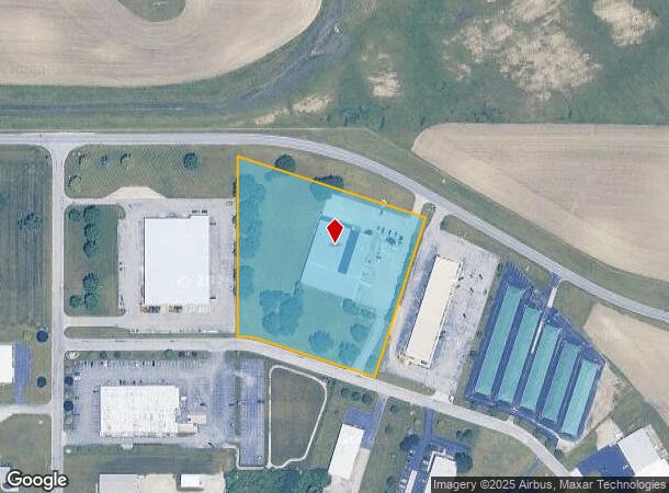 501 W Riggin Rd, Muncie, IN Parcel Map