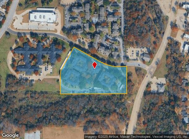 2700 Parkview Ln, Bedford, TX Parcel Map