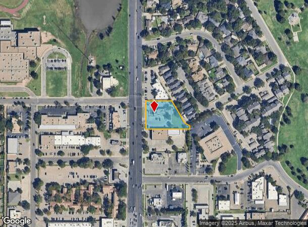  7813 Slide Rd, Lubbock, TX Parcel Map