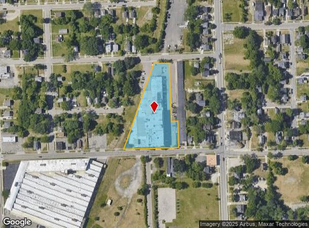 32 W Howard St, Pontiac, MI Parcel Map