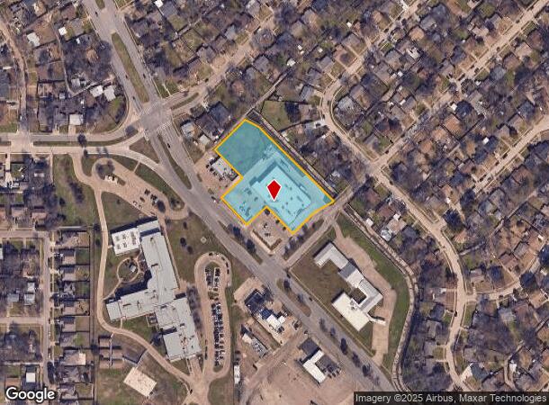  5200 Gus Thomasson Rd, Mesquite, TX Parcel Map