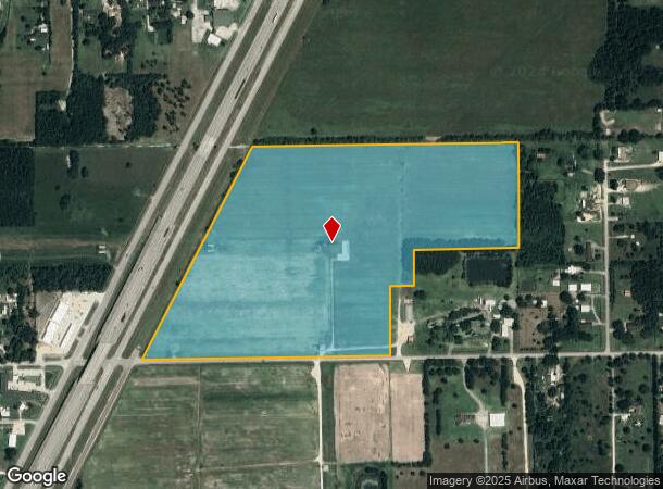  1103 Krenek Rd, Crosby, TX Parcel Map