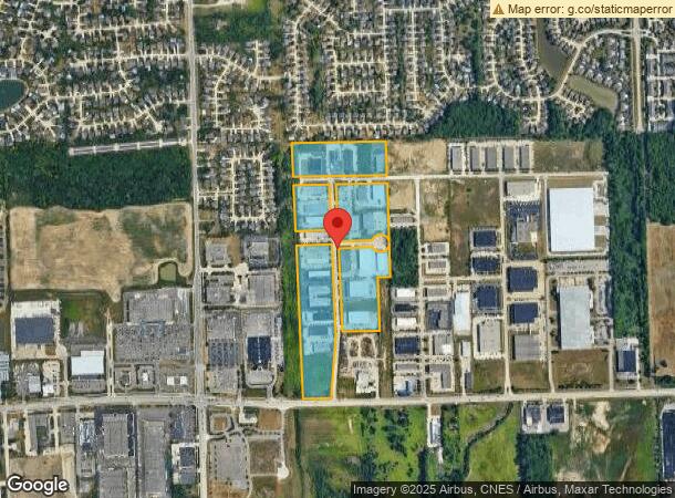  51045 Industrial Dr, Macomb, MI Parcel Map