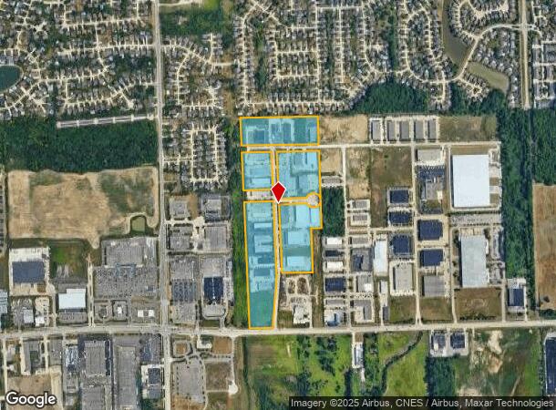  51187 Industrial Dr, Macomb, MI Parcel Map