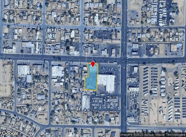  2721 W Van Buren St, Phoenix, AZ Parcel Map