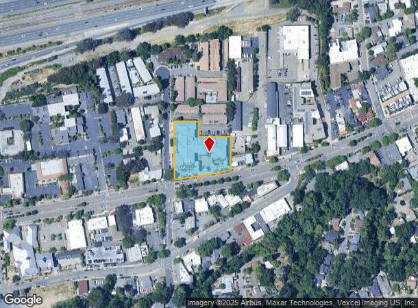  1010 2Nd St, Lafayette, CA Parcel Map