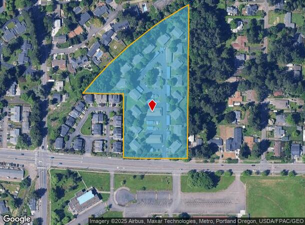  20347 Ne Halsey St, Fairview, OR Parcel Map
