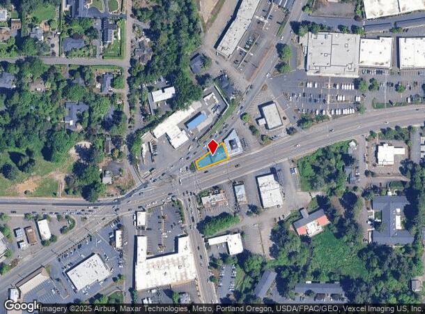  6849 Sw Beaverton Hillsdale Hwy, Portland, OR Parcel Map