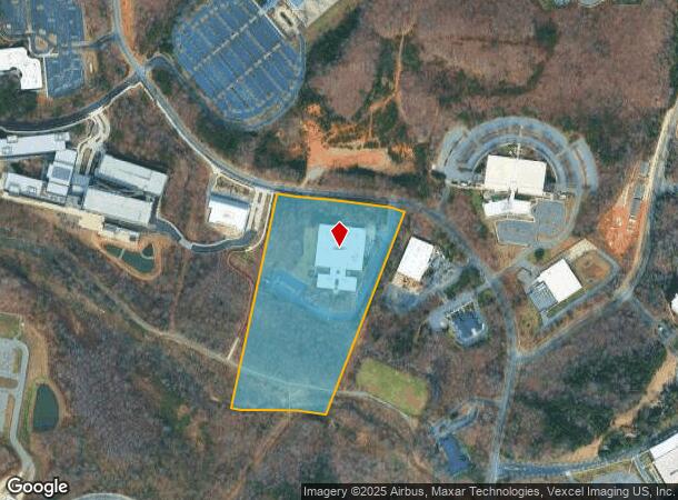 9815 David Taylor Dr, Charlotte, NC Parcel Map