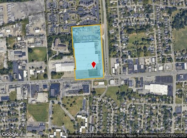  3600 Sullivant Ave, Columbus, OH Parcel Map