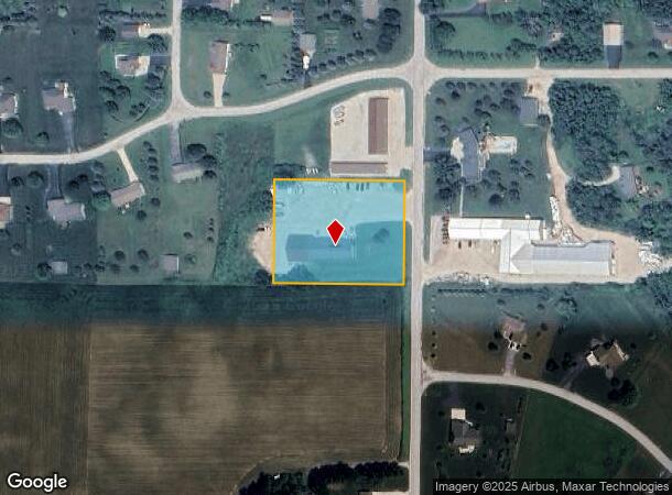 4309 N Cth P, New Franken, WI Parcel Map