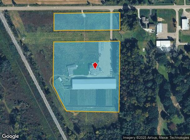  1227 W Frances Rd, Mount Morris, MI Parcel Map