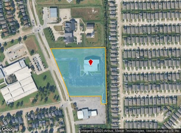 1100 Dell Dale St, Channelview, TX Parcel Map