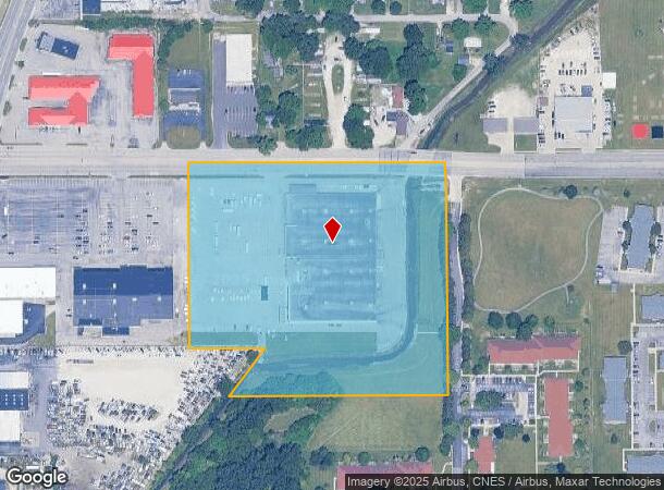 1501 E Mcgalliard Rd, Muncie, IN Parcel Map