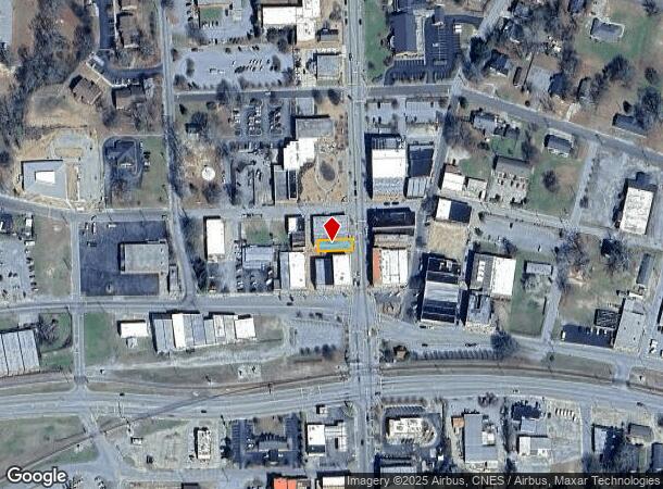 107 N Broad St, Clinton, SC Parcel Map