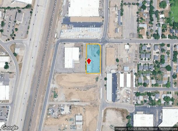 1408 W Quincy Ave, Englewood, CO Parcel Map