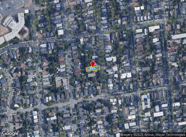 1426 Martin Luther King Jr Way, Berkeley, CA Parcel Map