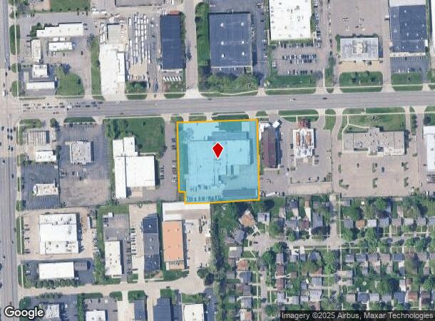 1177 W Maple Rd, Clawson, MI Parcel Map