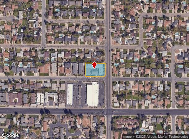  1320 W Vassar Ave, Visalia, CA Parcel Map