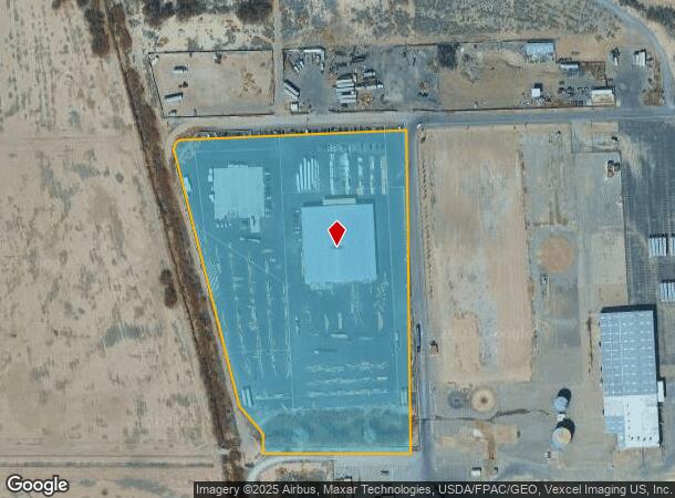  1200 Main St, Anthony, TX Parcel Map