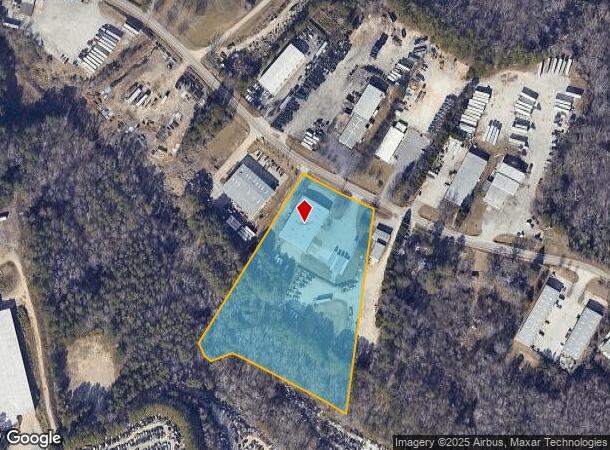  1596 Fulenwider Rd, Gainesville, GA Parcel Map