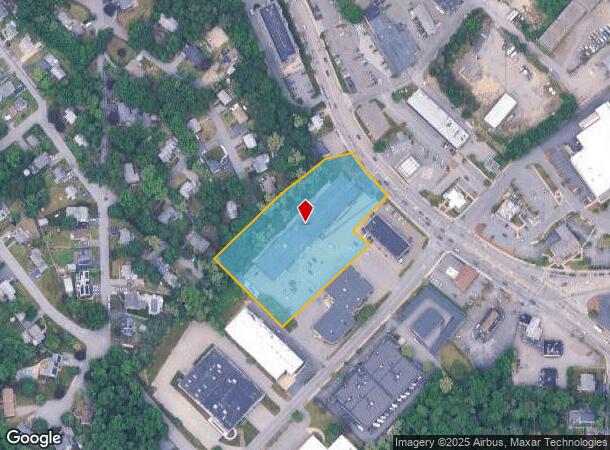  207 Cambridge St, Burlington, MA Parcel Map