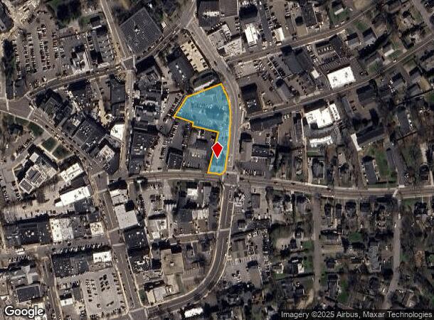  156 Cherry St, New Canaan, CT Parcel Map