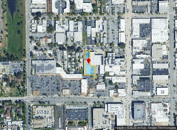  70 Palmetto Dr, Pasadena, CA Parcel Map