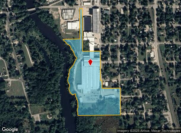 1321 3Rd St, Three Rivers, MI Parcel Map