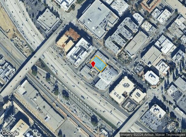  52 E Palm Ave, Burbank, CA Parcel Map