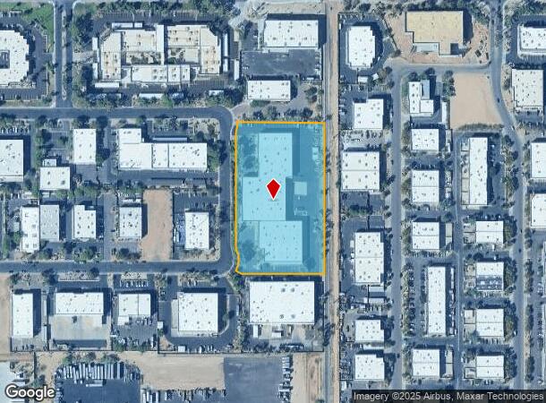  2877 N Nevada St, Chandler, AZ Parcel Map