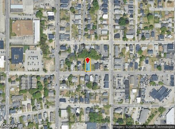  262 Silver St, Manchester, NH Parcel Map